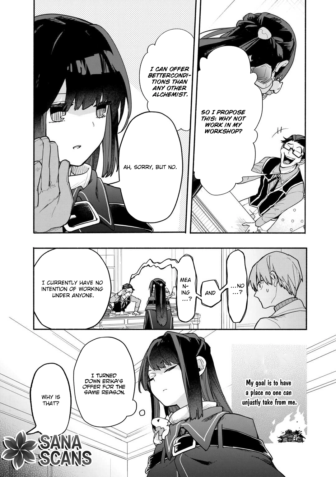 The Banished Daughter and Her Potion-Made Prosperity Chapter 7 - . Page 24